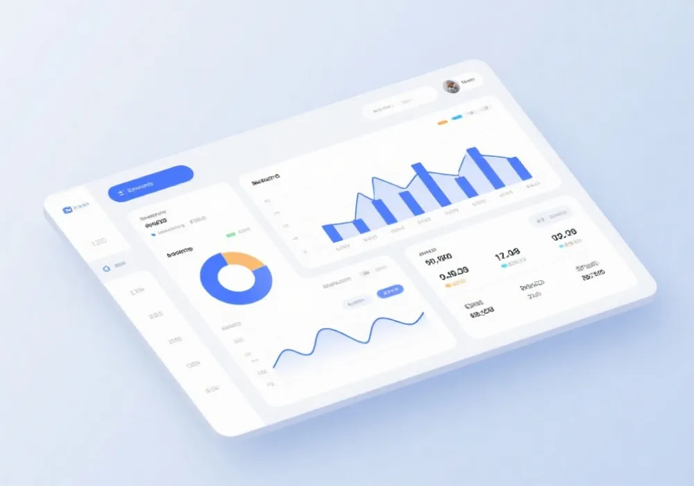 开奖查询与走势图界面示意