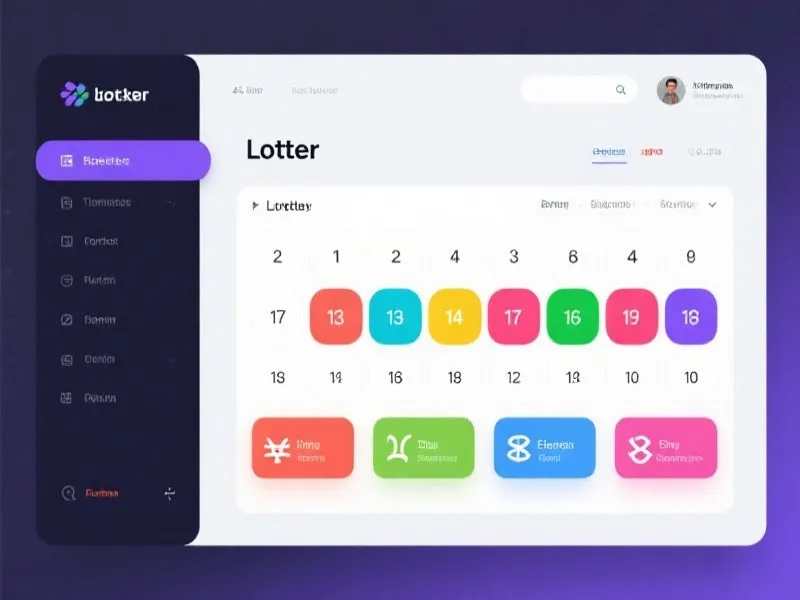 开奖数据展示面板